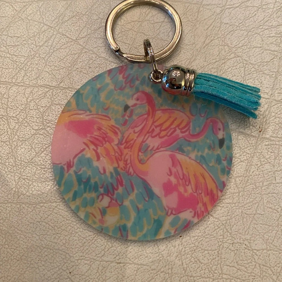 Flamingo keychain / bag charm - Picture 4 of 6